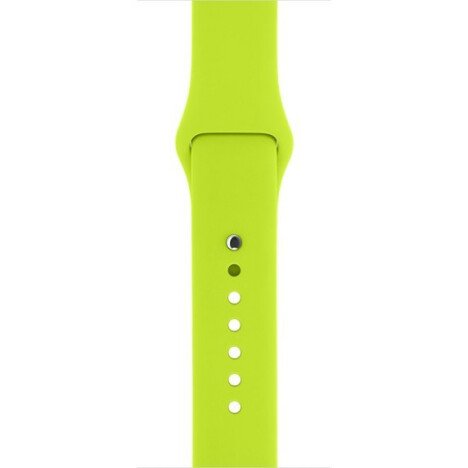 Curea iUni compatibila cu Apple Watch 1/2/3/4/5/6/7, 40mm, Silicon, Green