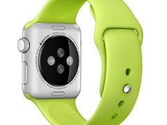 Curea iUni compatibila cu Apple Watch 1/2/3/4/5/6/7, 44mm, Silicon, Green